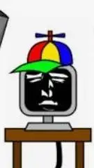 ai character: fun computer  background