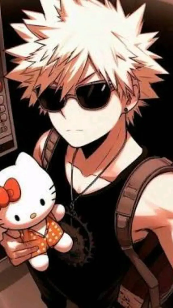 ai character: katsuki bakugo background
