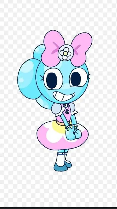 ai character: redesign  Poppy  background