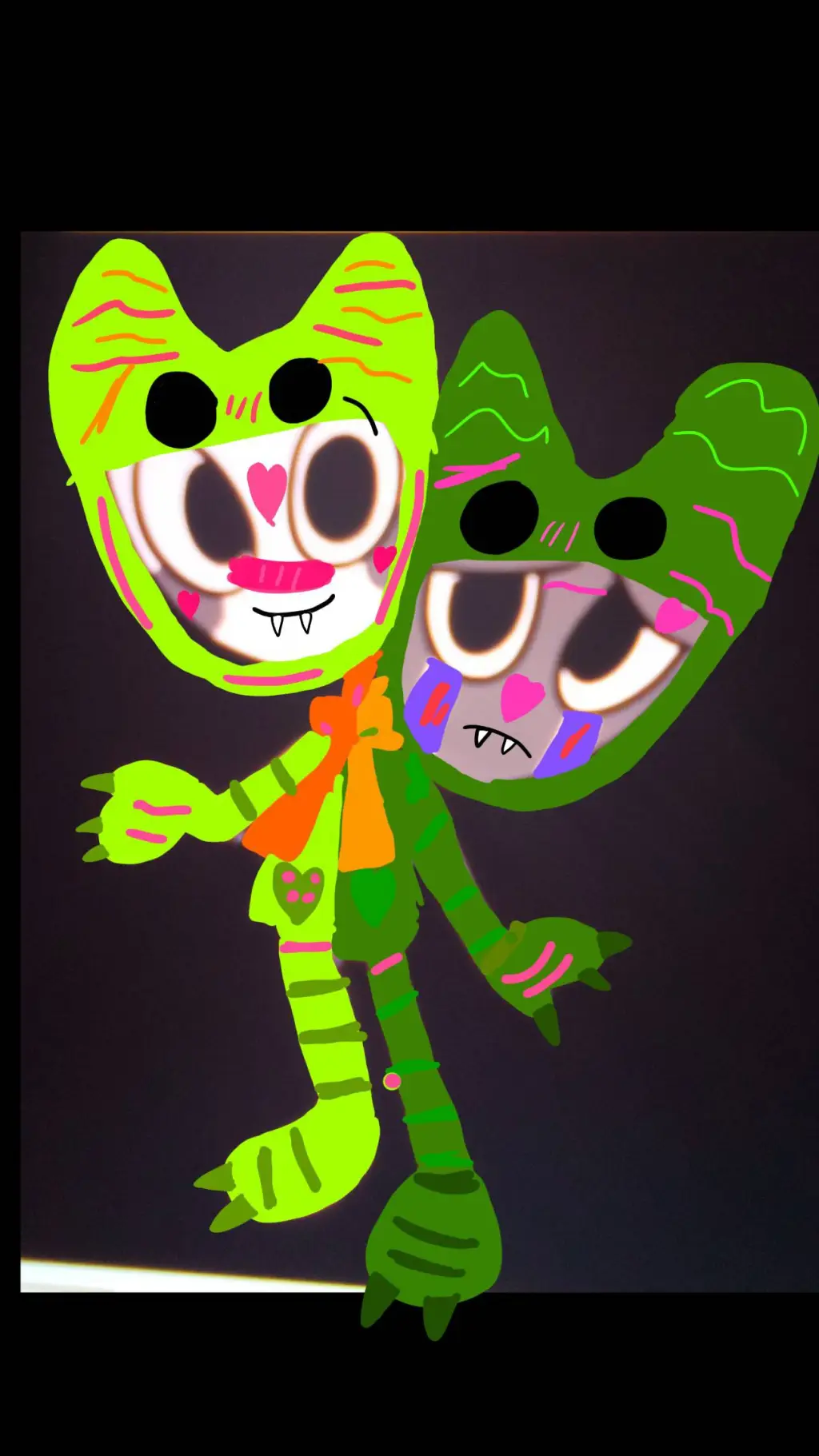 ai character: Dinosaur Rnd background