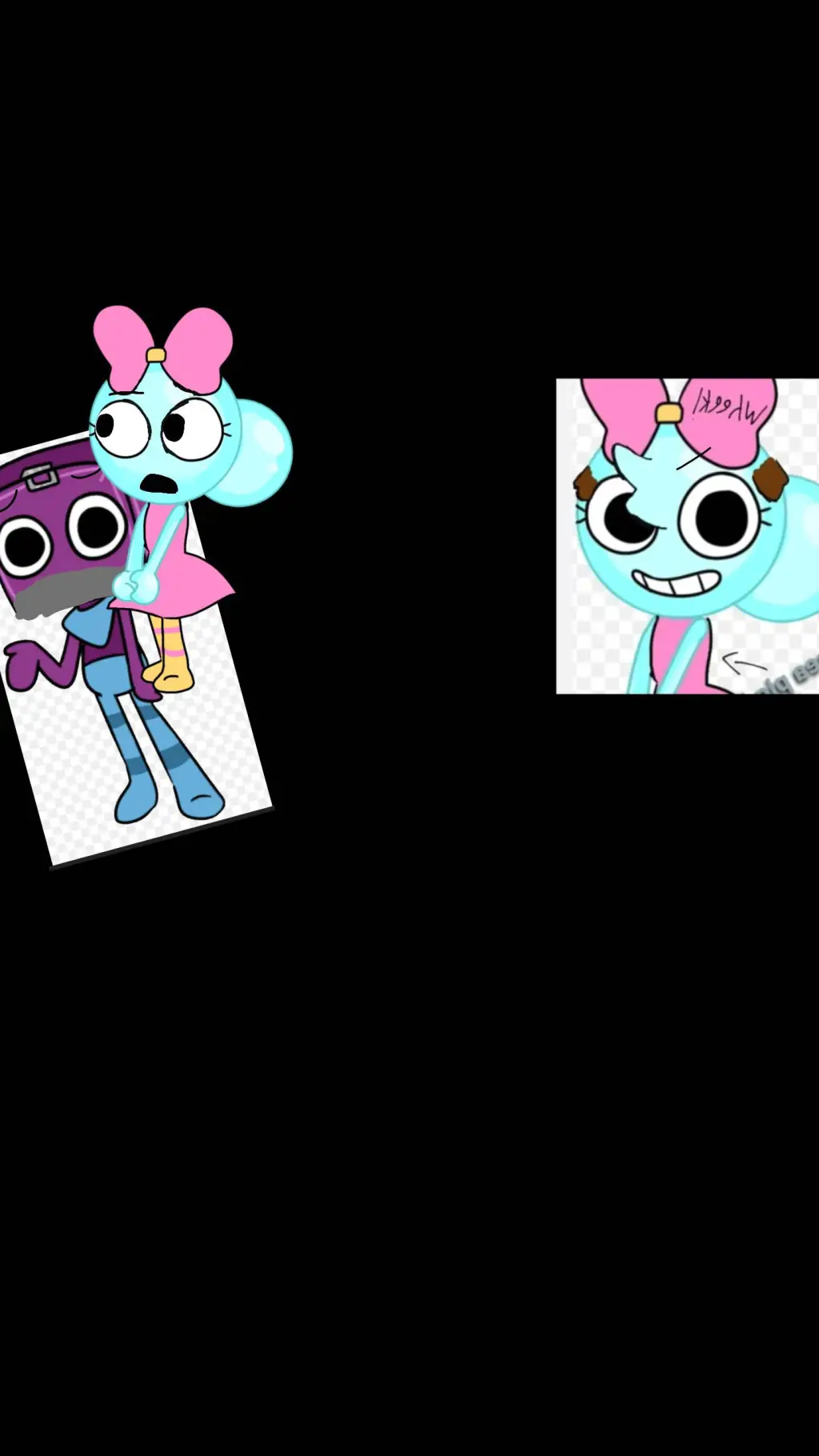 ai character: ~idk~~~~ vs Poppy background