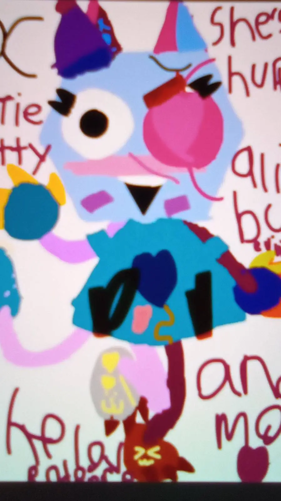 ai character: Tatie the kitty background
