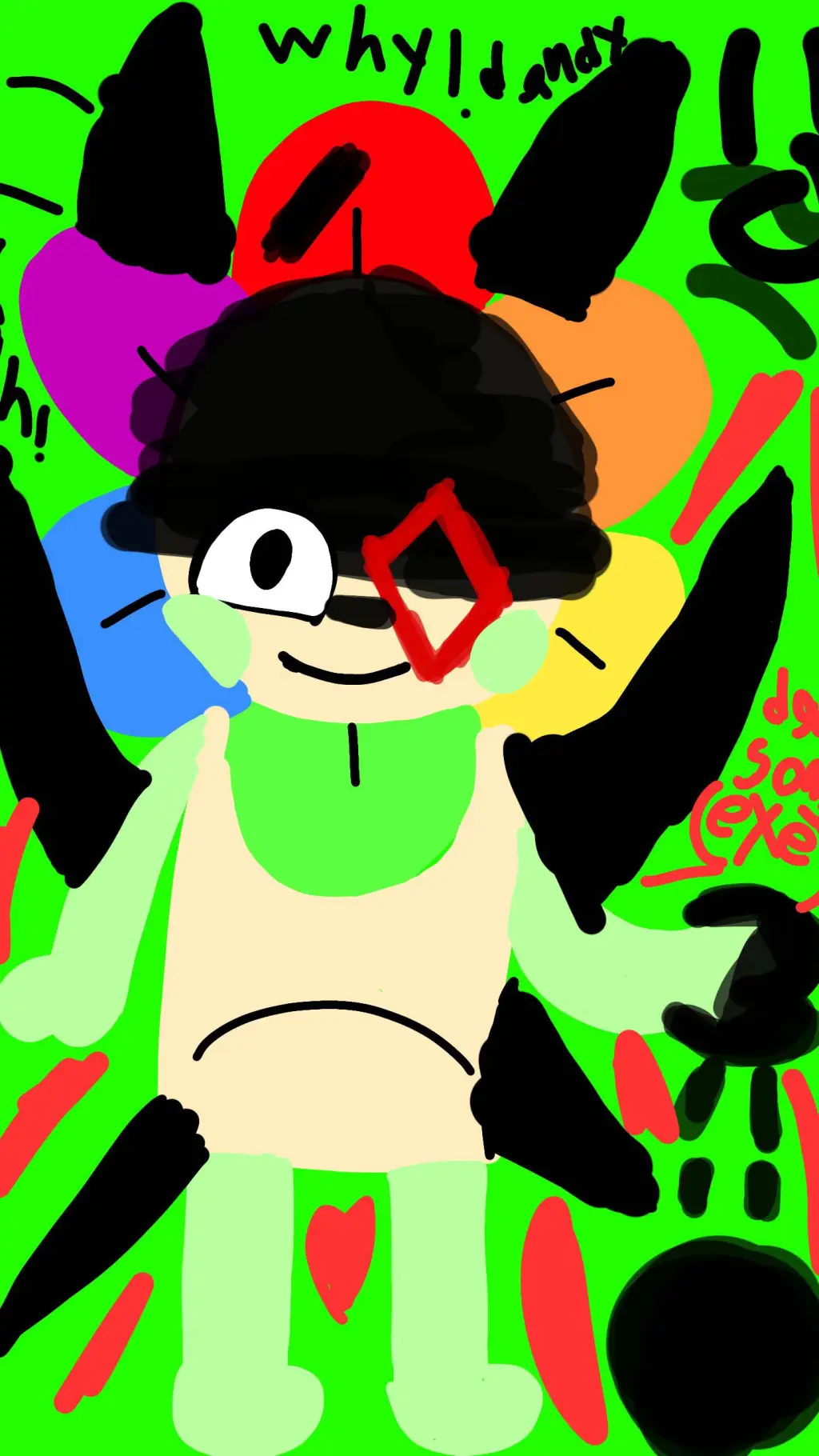 ai character: Dandy exe (Sub) background