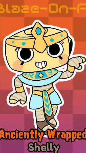 ai character: Anciently Wrapped background