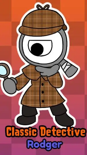 ai character: classic Detective  background