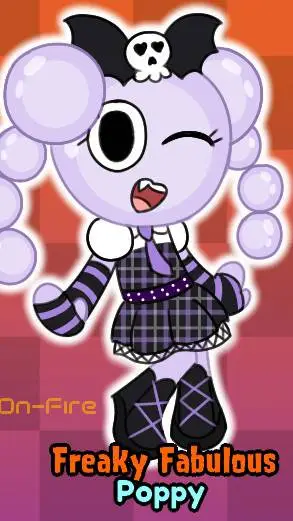 ai character: Freaky Fabulous  background