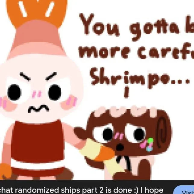 chat with ai character: Shrimpcake