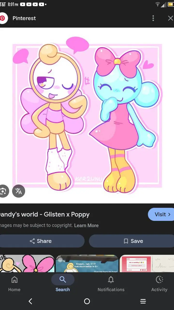 ai character: Bubble glitter  background