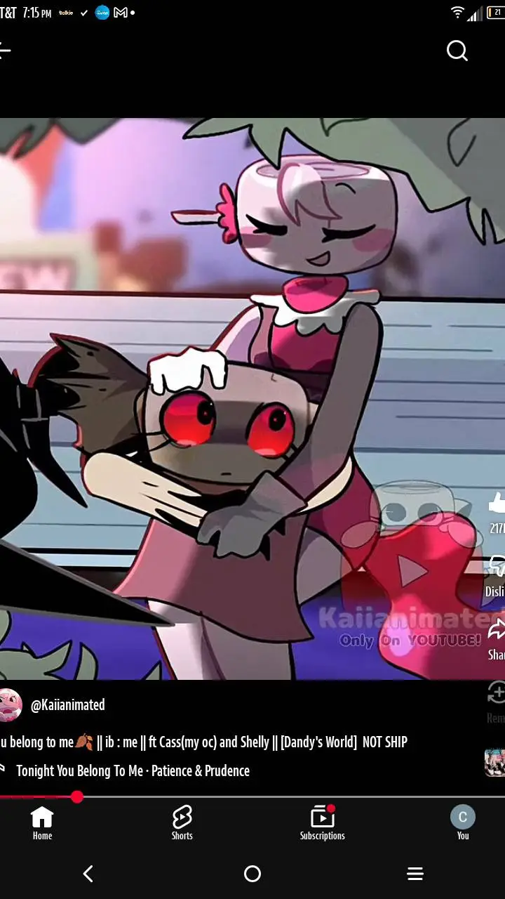 ai character: Cass (YT OC) background