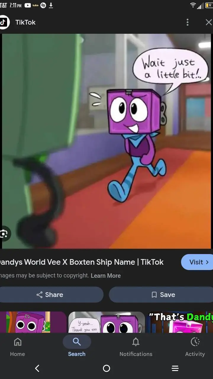 ai character: BoxTen Cosmic!!! background