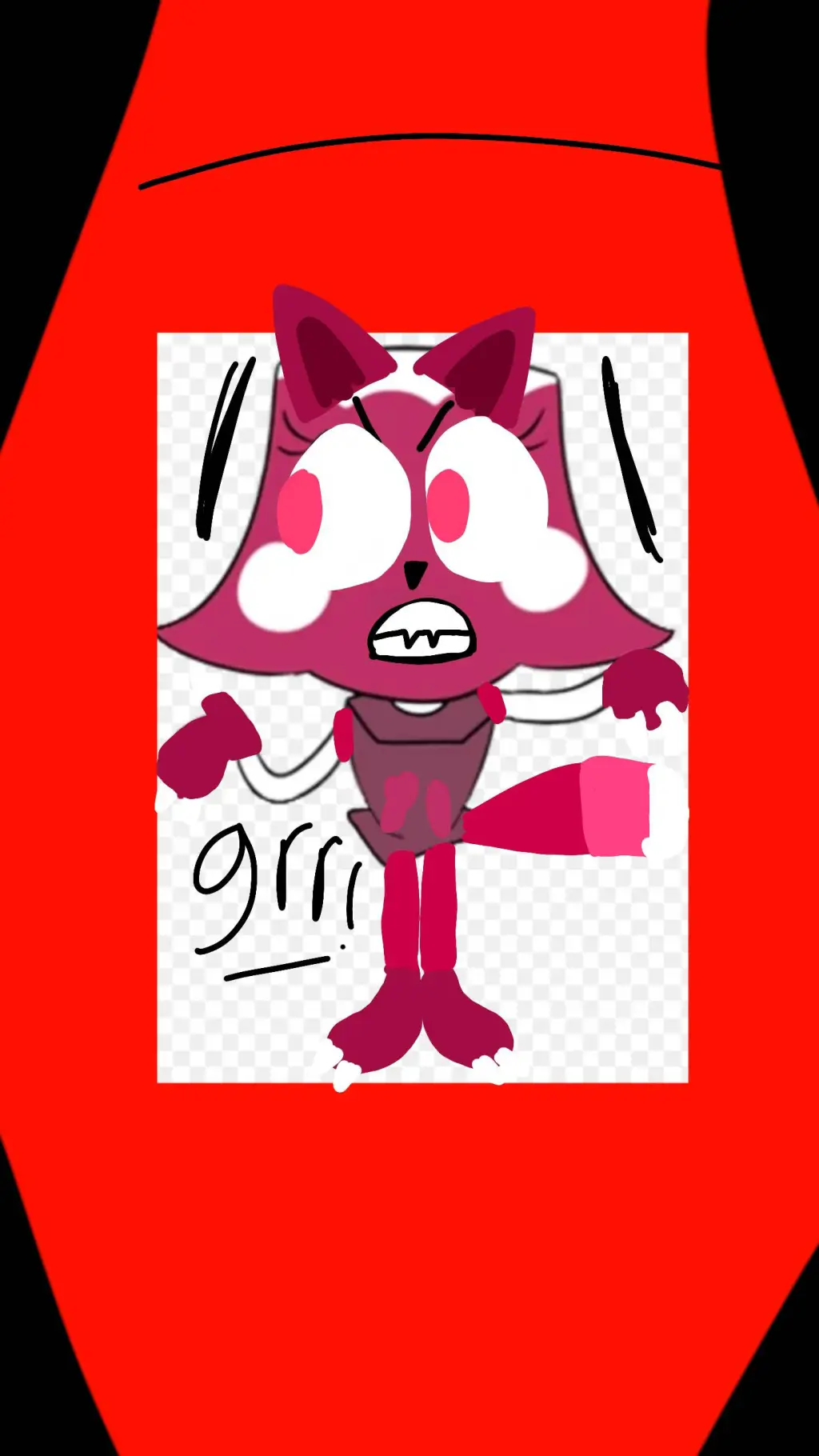 ai character: Werewolf Brightney background