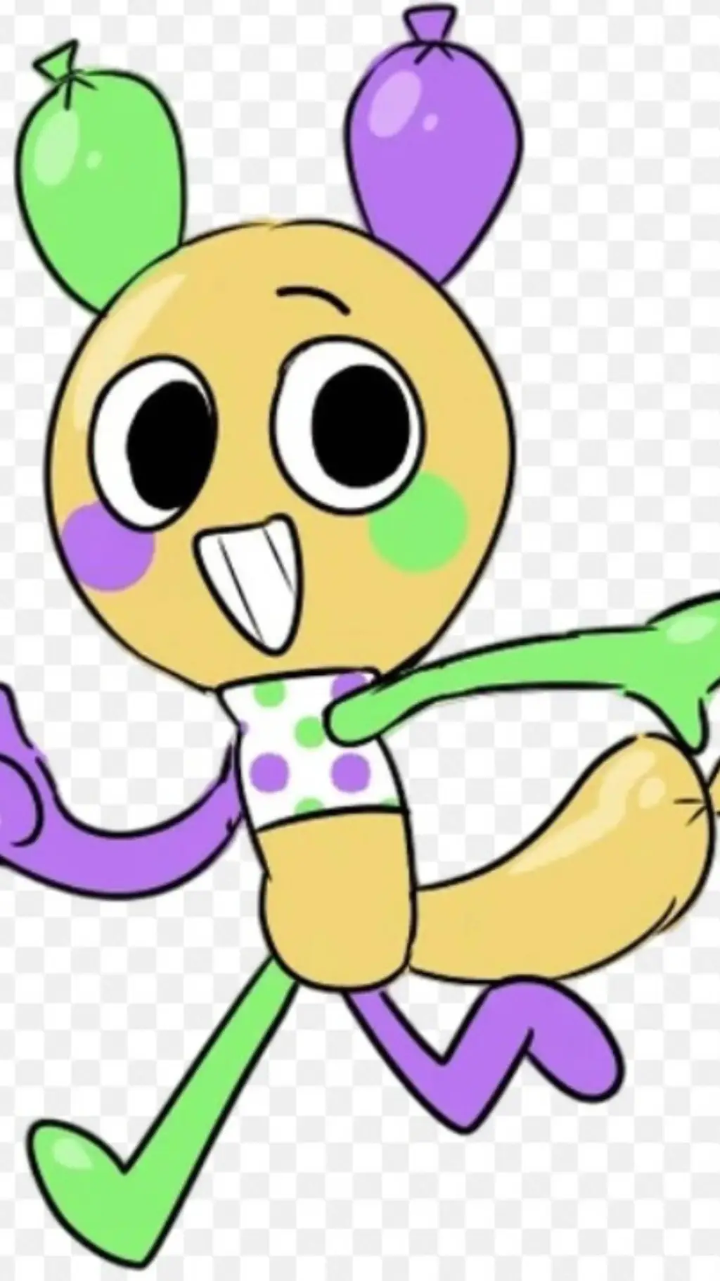 ai character: Giant Looey  background