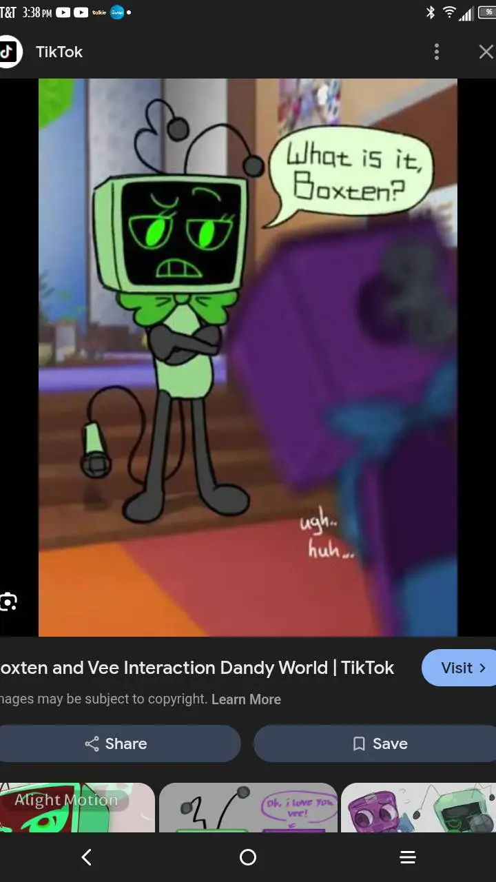 ai character: Vee BoxTen✨✨ background