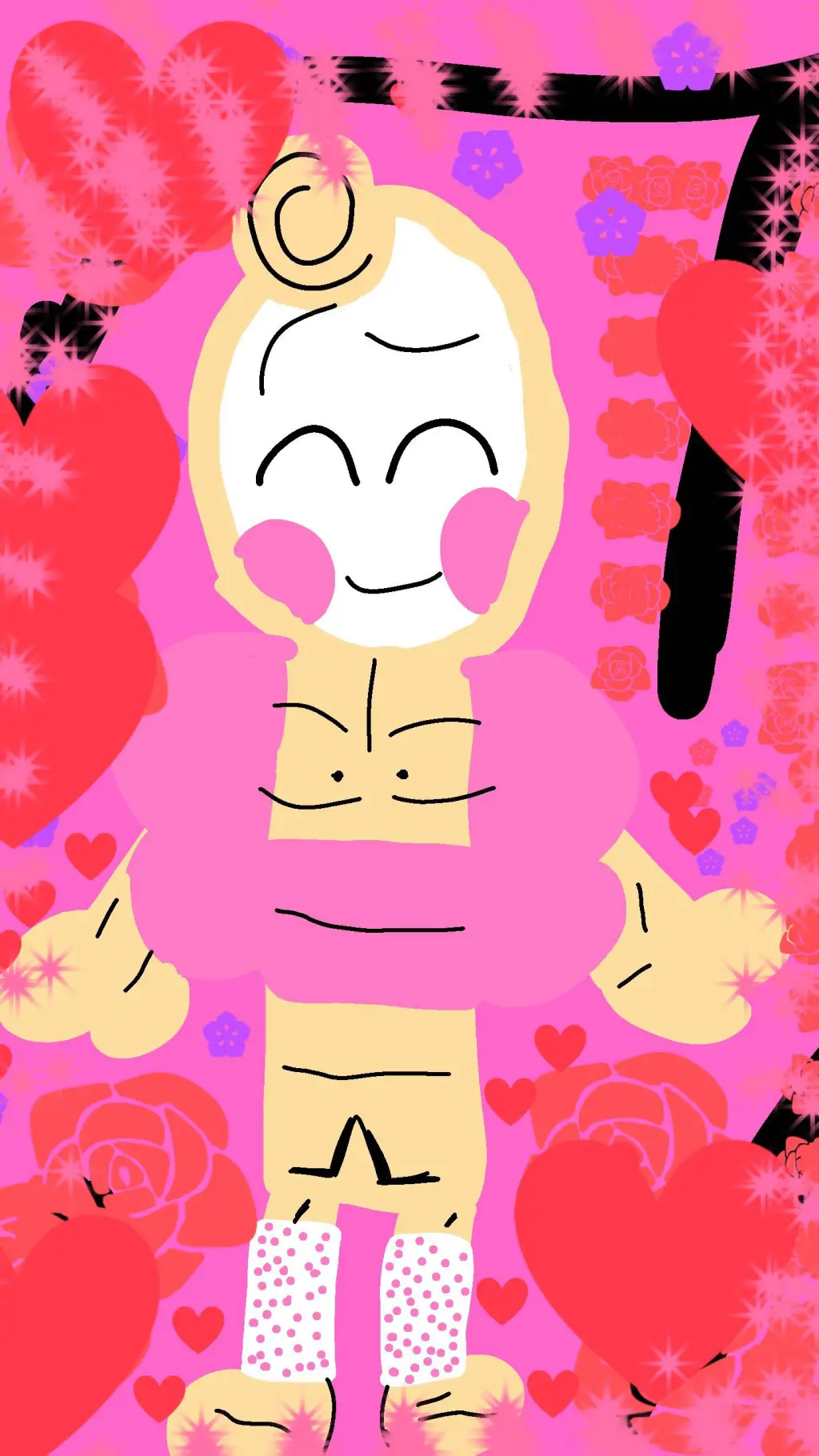 ai character: Buff Glisten✨ background