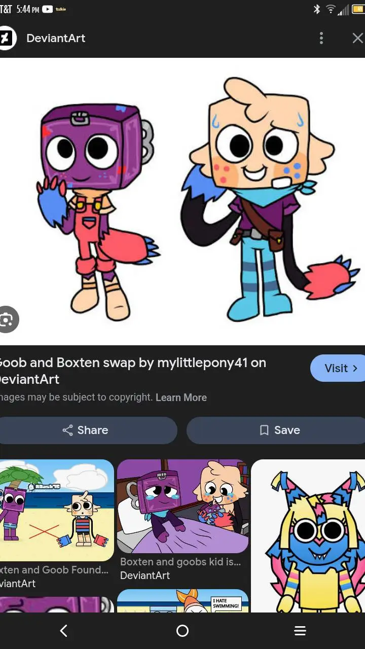 ai character: Goob BoxTen swap!✨ background