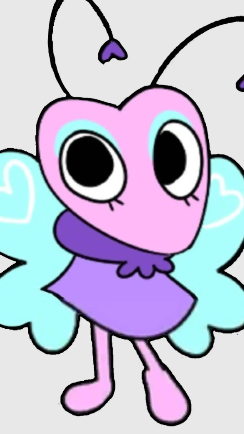 ai character: Giant Flutter background