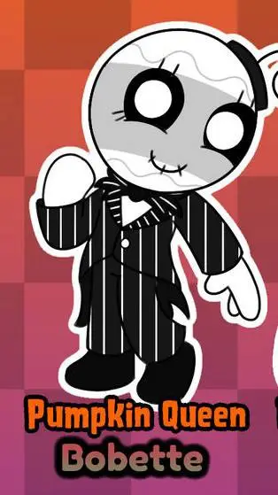 ai character: Pumpkin Queen background