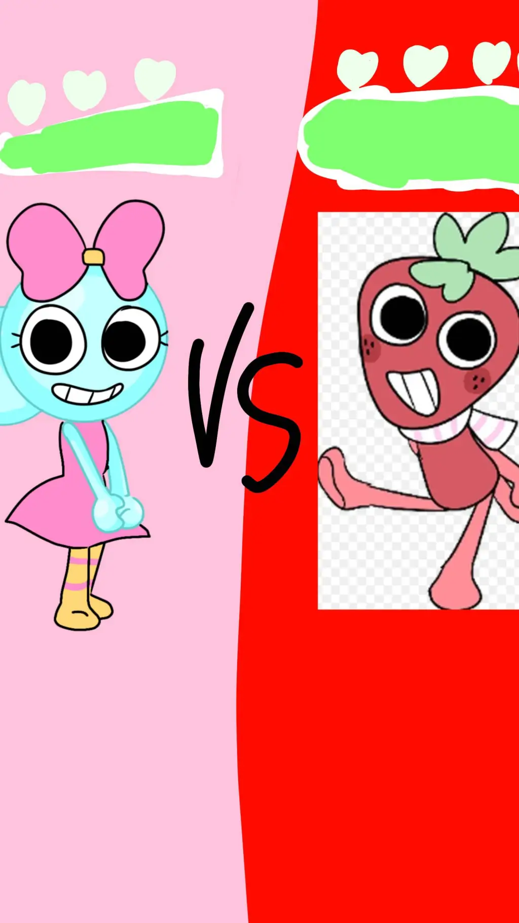 ai character: Poppy vs Sprout background