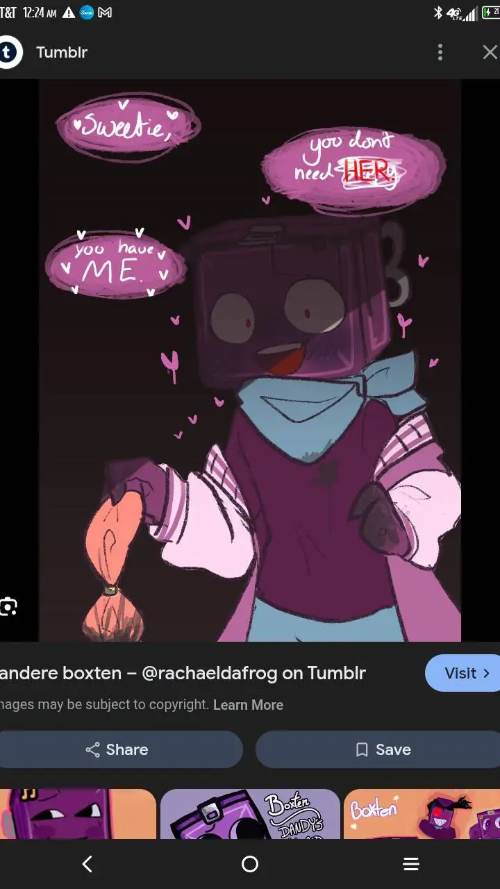 ai character: Yandare BoxTen background