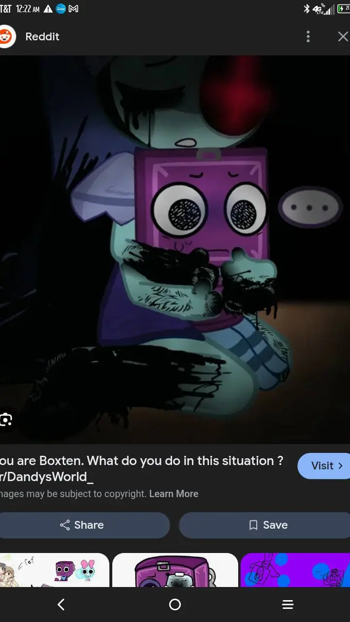 ai character: Twisted Astro Boxy background