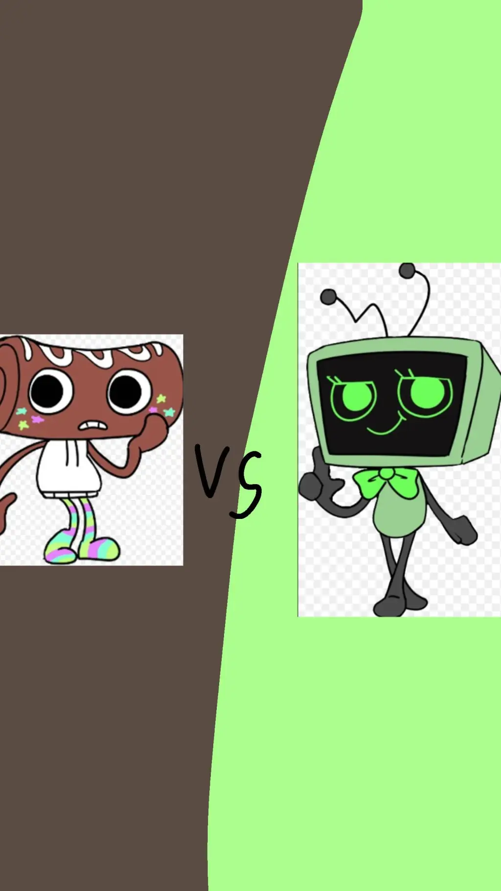 ai character: Cosmo Vs Vee background