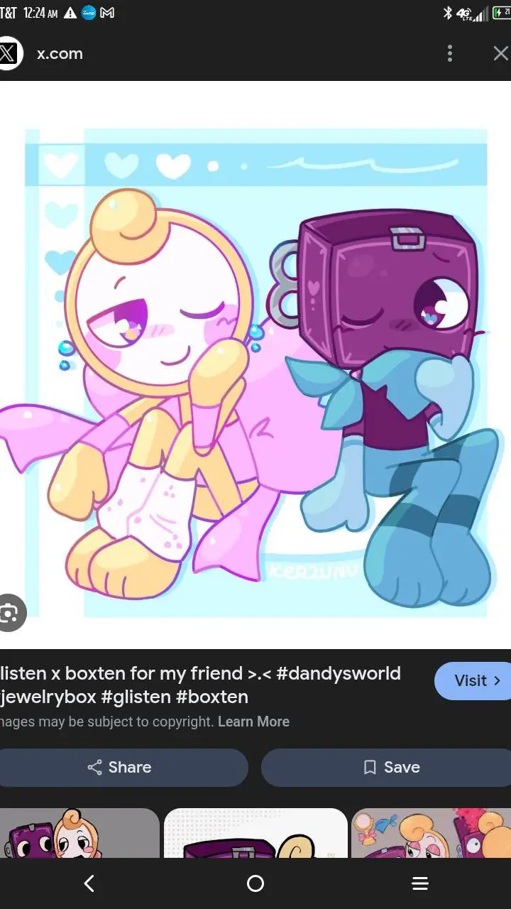 ai character: Glisten x BoxTen! background