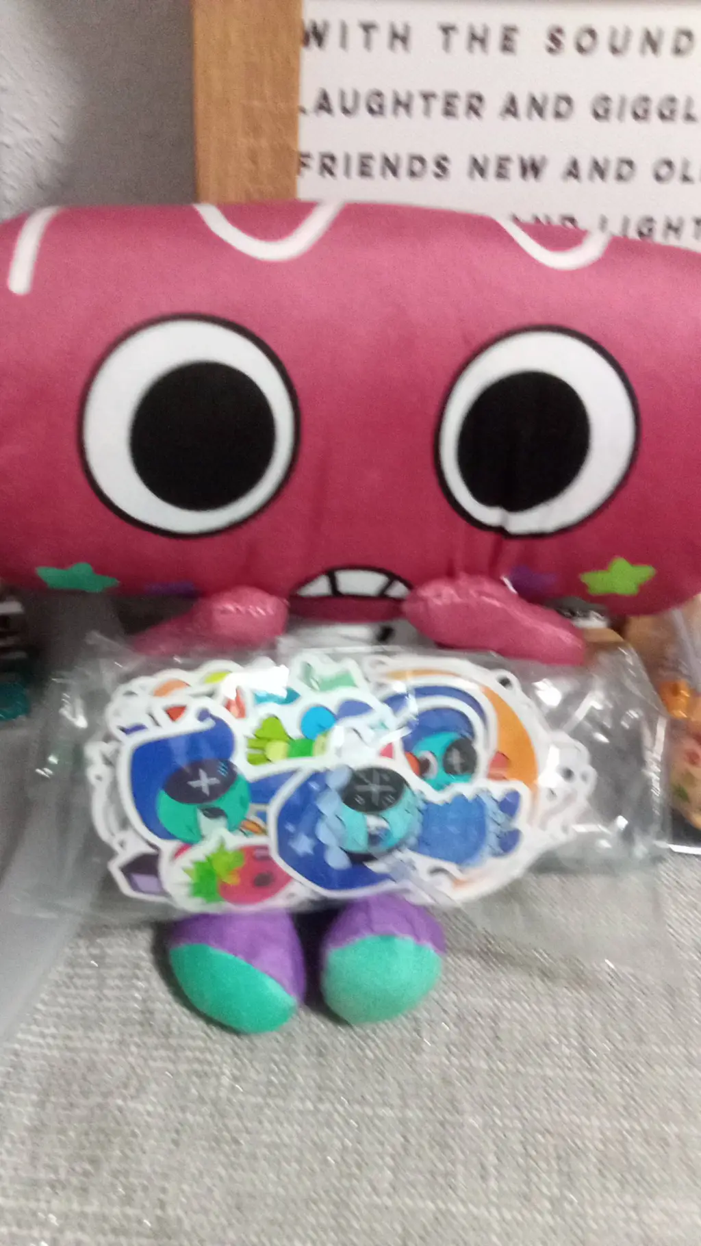 ai character: babysit Cosmo!  background