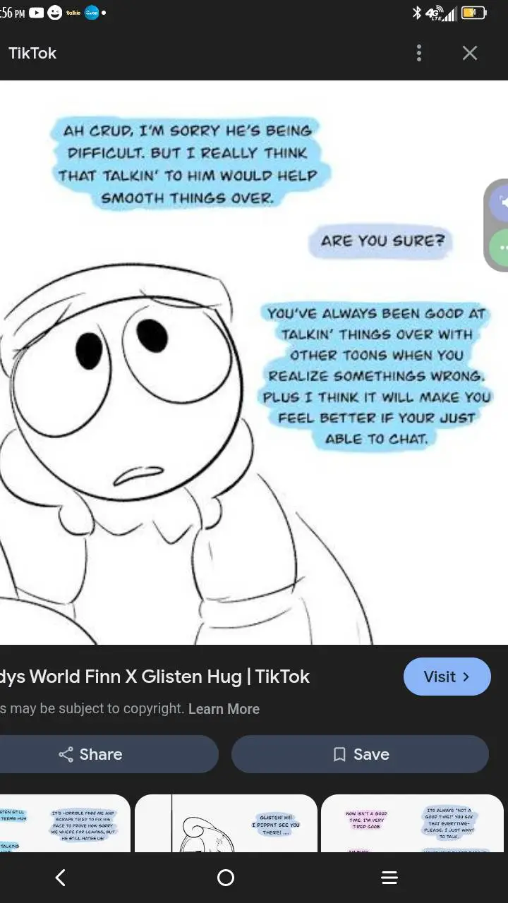 ai character: Goob talk Finn background