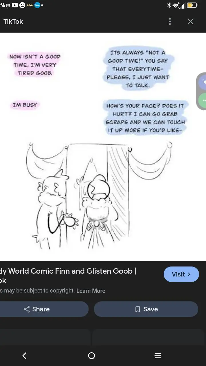 ai character: Glisten busy!  background