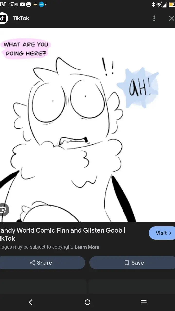 ai character: Goob scare by him! background