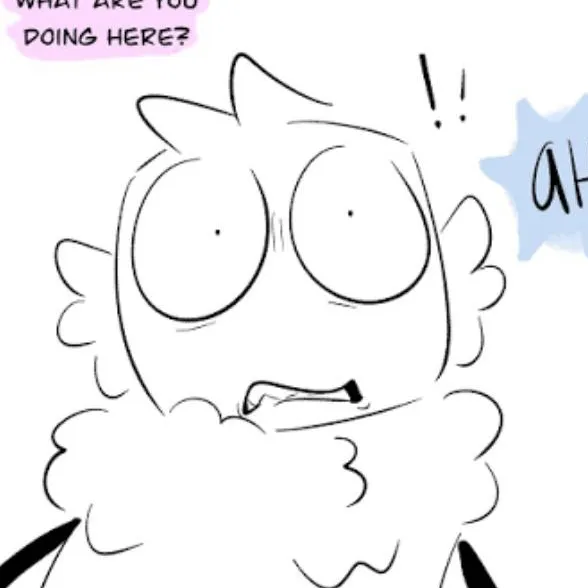 chat with ai character: Goob scare by him!