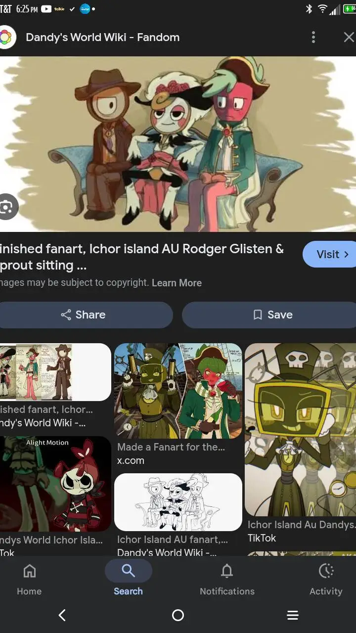 ai character: Ichor Island AU! 3 background