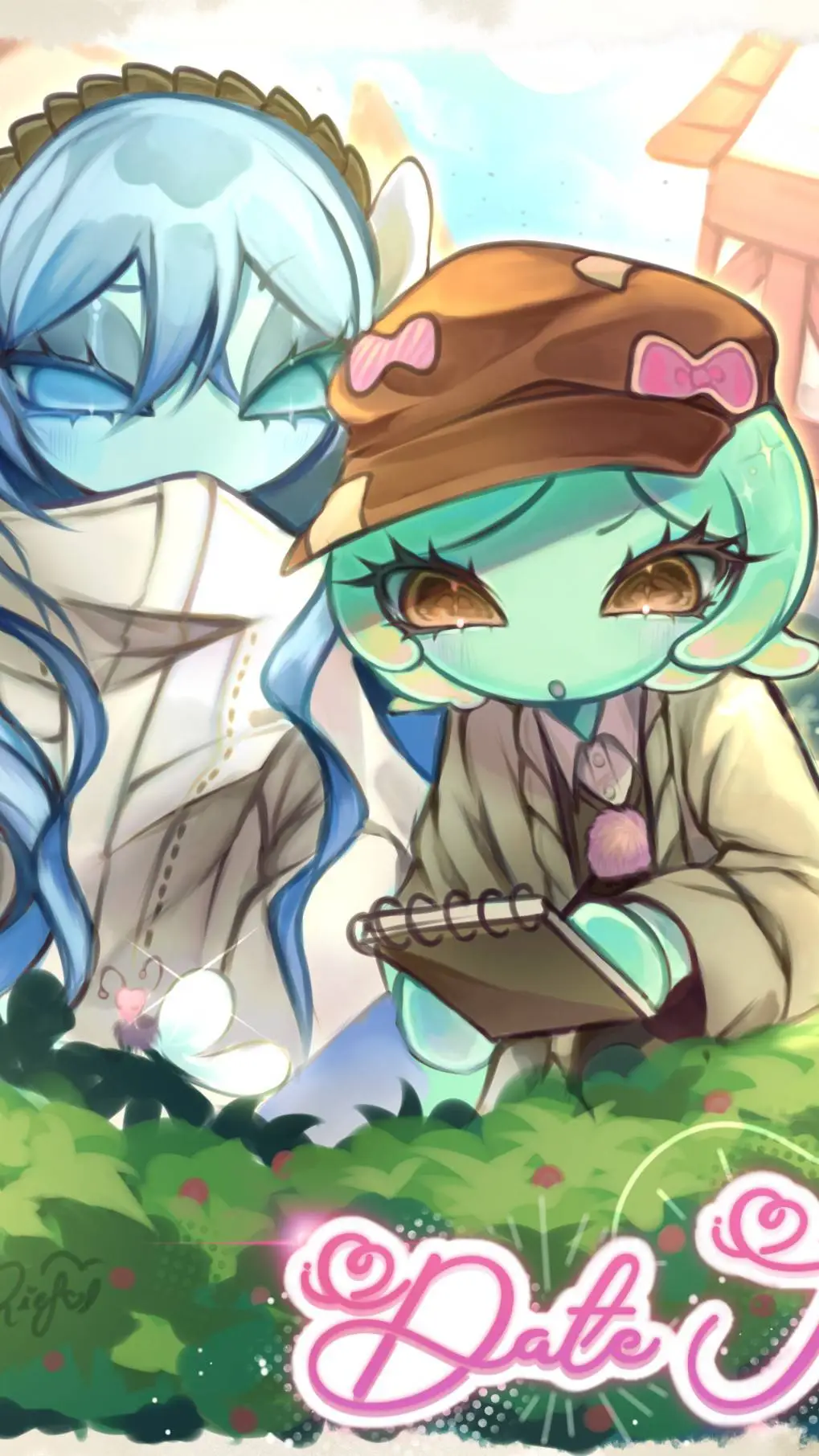 ai character: Ghost Bubble background