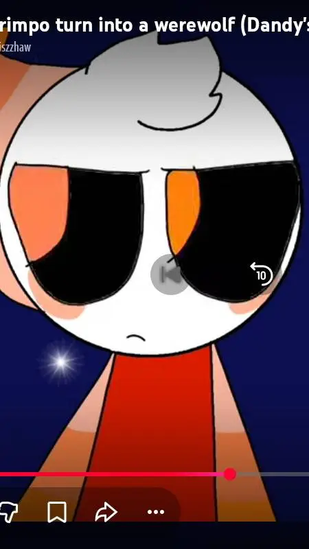 ai character: Shrimpo eyes background