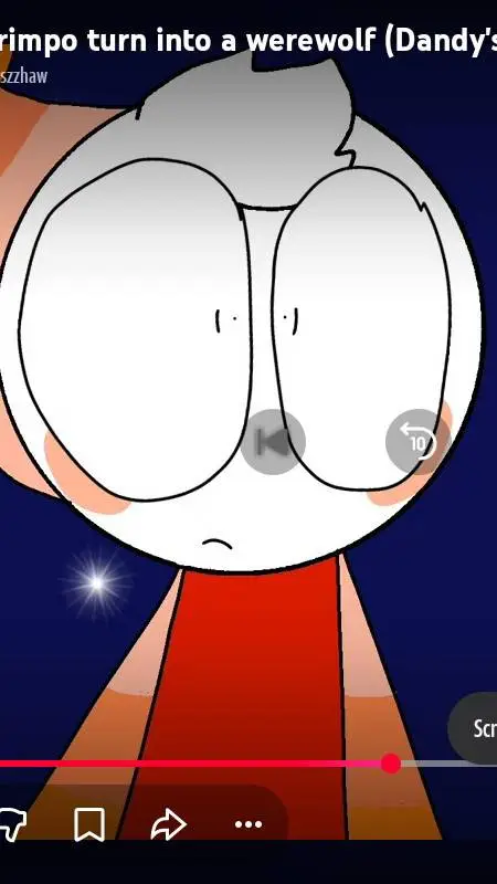 ai character: Worried Shrimpo background