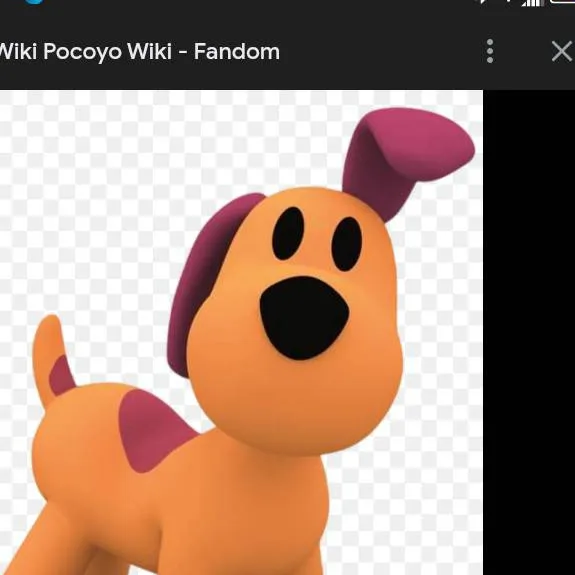 chat with ai character: Loula (Pocoyos dog