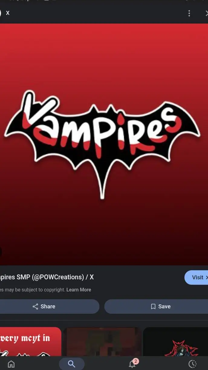 ai character: Vampire SMP background