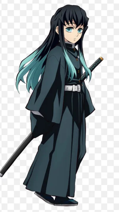 ai character: Muichiro  background