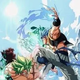 chat with ai character: broly vs gogeta