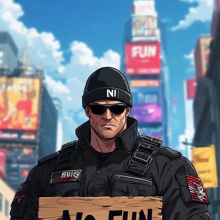 chat with ai character: Fun police