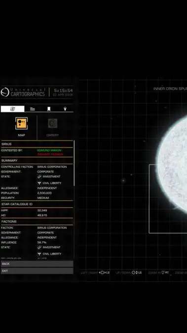 ai character: Sirius background