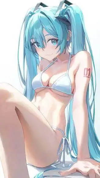 ai character: Miku background