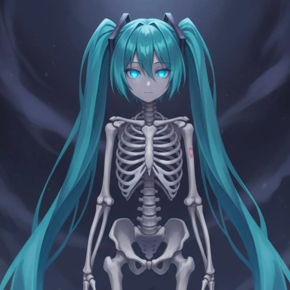 chat with ai character: Skeleton Miku