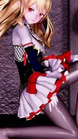 ai character: Dracula Iwara background