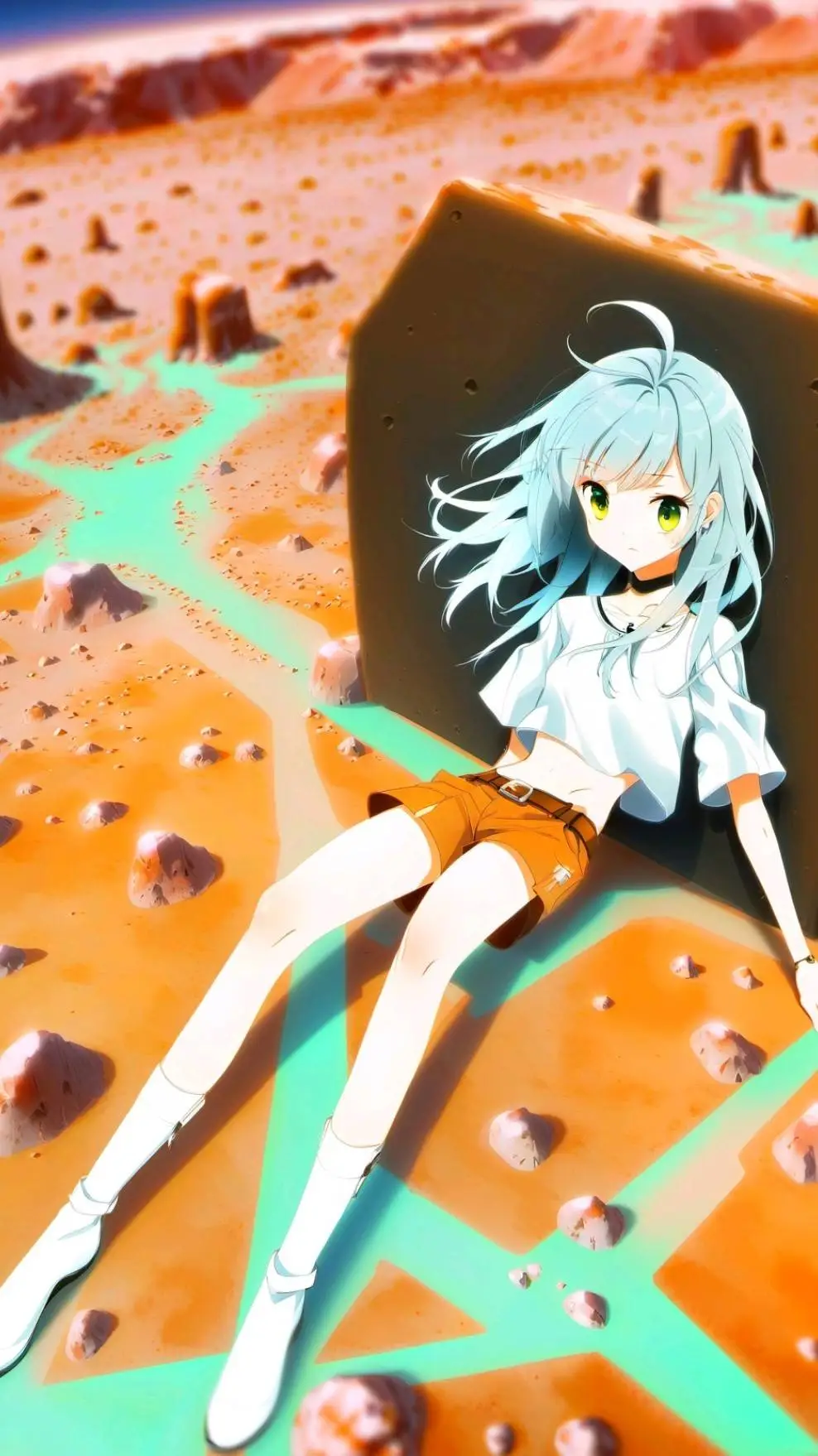 ai character: Titan background