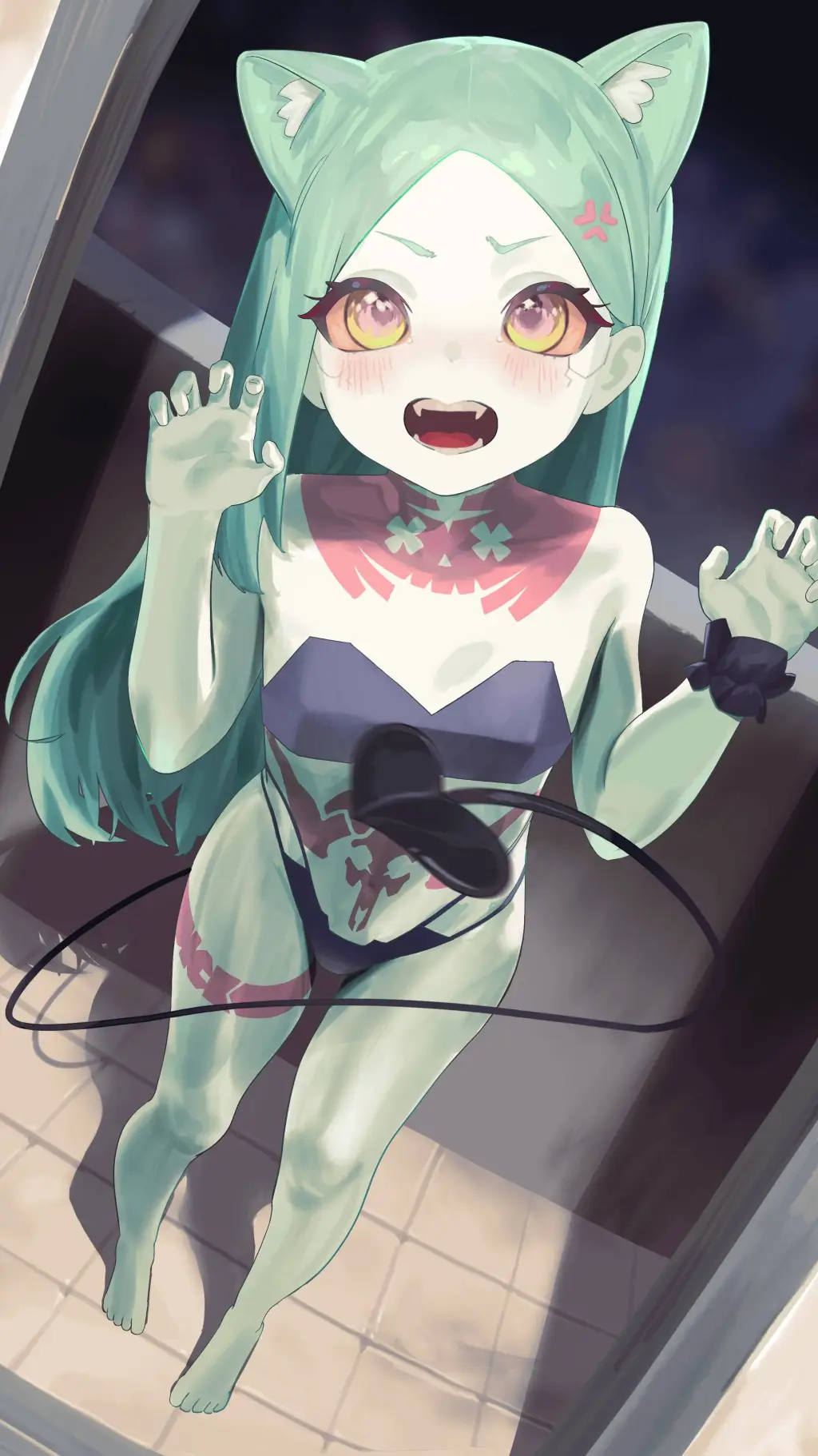 ai character: Kitty Becca background