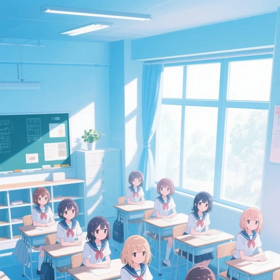 chat with ai character: Girl School