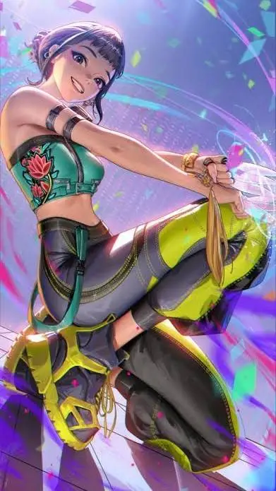 ai character: Zoey background
