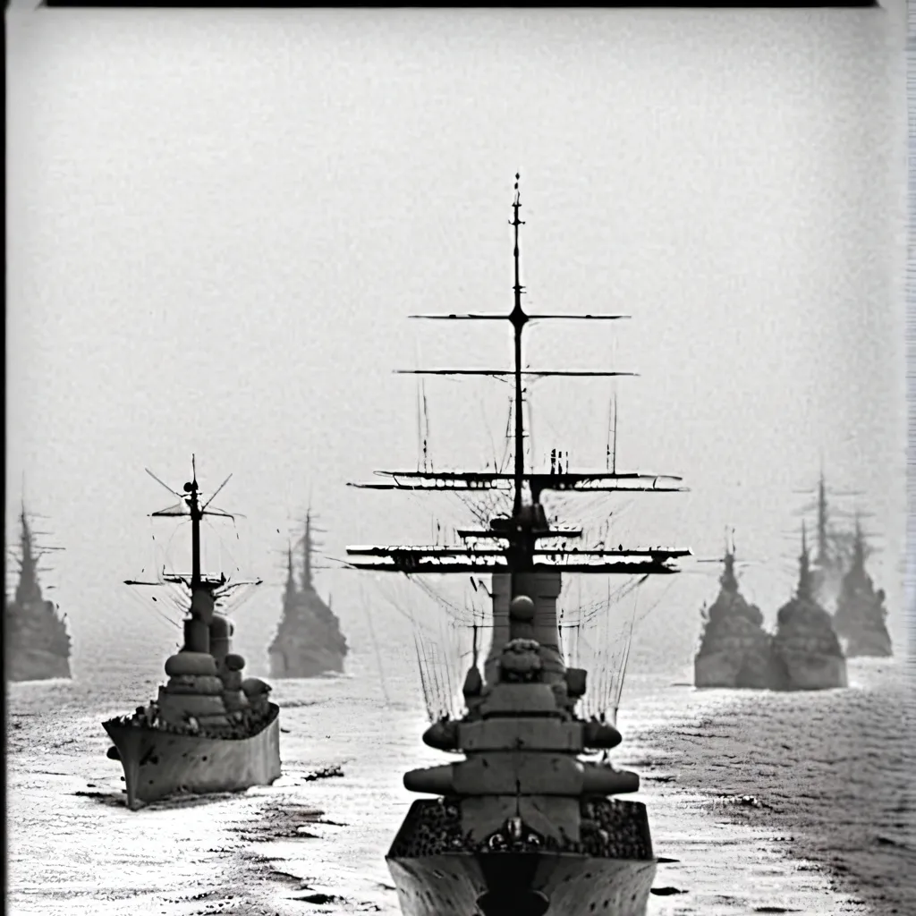 chat with ai character: Naval battle 