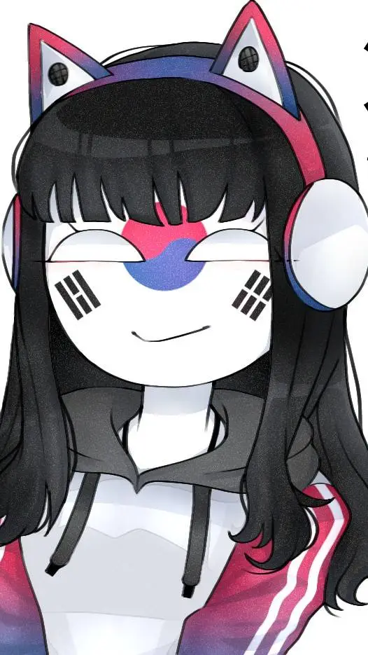 ai character: South Korea  background